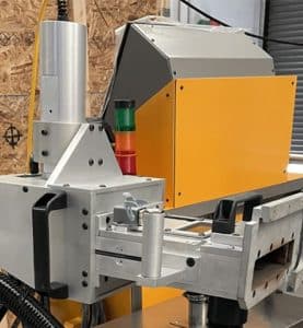 heavy duty vehicle parts marking station